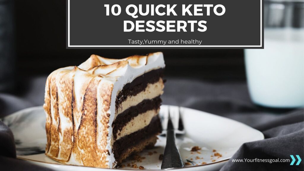 10 Quick keto desserts 2020